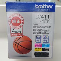 brother ブラザー 純正 インクカートリッジ　LC411-4PK
