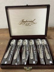 【新品未使用】アズマ インペリアル  18-18スプーン 6本セット