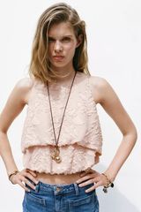 定価10万円以上]新品タグ付きPatou リボンディティール クロップド