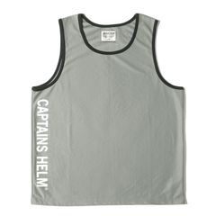 Captains Helm Tokyo キャプテンズヘルム タンクトップ サイズ:L / 24SS ダブルメッシュ テック タンクトップ (DOUBLE MESH TECH TANK-TOP) / グレー / トップス カットソー【メンズ】【中古】