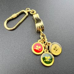 Courrèges クレージュ キーホルダー キーリング ゴールド ヴィンテージ