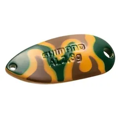 シマノ(SHIMANO) スプーン カーディフ アルミロール 2.8g TR-R28R 24T カラシグリーンカモ 0