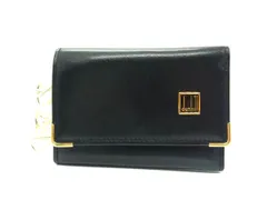 ■美品■ dunhill ダンヒル レザー 6連キーケース 鍵入れ 紳士 ビジネス メンズ ブラック系 DY0417