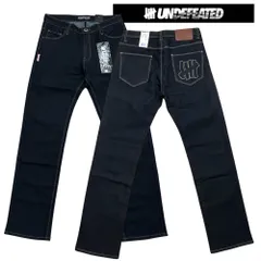 UNDEFEATED アンディフィーテッド メンズ ブラック デニム ジーンズ ud001 ブラック　30インチのみ　ウエスト82cmぐらい限定　海外正規輸入品(新品未使用)