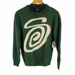 2024年最新】stussy curly s sweater greenの人気アイテム - メルカリ