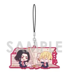 【中古】雑貨 C.場地圭介＆松野千冬 わちゃっと!ラバーストラップ 「東京リベンジャーズ」