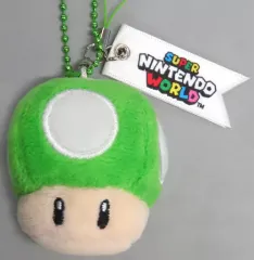 【中古】ストラップ [単品] 1UPキノコ ストラップ 「スーパーマリオ ペアストラップセット」 ユニバーサル・スタジオ・ジャパン スーパーニンテンドーワールド限定