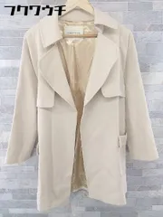 ■ ◎ Jewel Changes UNITED ARROWS ウエストベルト付き ジャケット コート サイズ38 ベージュ レディース  【1104050007466】