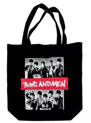 [중고] 가방 (남성) BOYS AND MEN 포토 & 박스 로고 토트 [출장! 보이멘 SHOP & CAFE 하라주쿠 지점] BOYS AND MEN × 2.5SPINNS 콜라보 상품