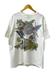 US古着 Tシャツ 半袖 アニマルプリント XL ホワイト メンズ/027