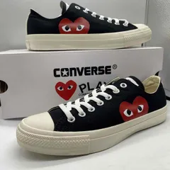 CONVERSE x COMME des GARCONS ALL STAR OX/PCDG BLACK 27.0cm 1CK712 コンバース コムデギャルソン オールスター ブラック スニーカー 南堀江店