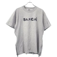⭐︎どうぞ！お安くしたよ！！⭐︎A.P.C. sacai グレー フーディ Sサイズ ⭐︎どうぞ！お安くしたよ！！⭐︎A.P.C. sacai グレー フーディ