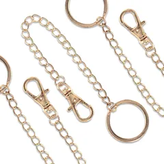 バッグチャーム　チェーン　パーツ　金具　14cm　20本　AP2659