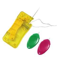 【在庫処分】糸通し 3個セット 糸が簡単に通せる 自動 糸通し器 スレダー 縫製 洋裁 手芸用品 (A)
