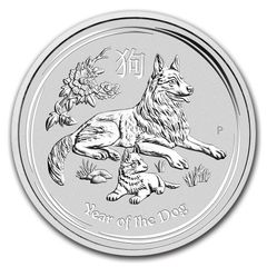 2017年 オーストラリア 1ドル 銀貨 酉年 - メルカリ