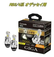 【定形外郵便】カーメイト GIGA LEDヘッドバルブ D10 4500K D2S ホンダ RB3/4系 オデッセイ用【BW905】