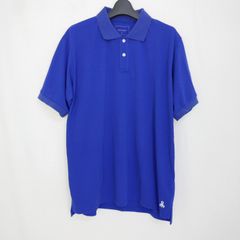 SOPHNET. ソフネット BIG POLO 半袖ポロシャツ BLUE L SOPH-150098