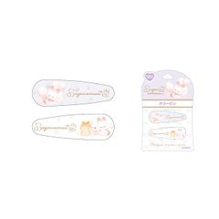 スリーピン＜シュガーココムーA＞ ヘアクリップ 髪留め ヘアアクセサリー ヘアアレンジ ヘアセット クリップ カジュアル ガーリー プチプラ 洗顔 メイク 化粧 オサムグッズ