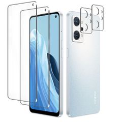 【2+2枚セット】OPPO Reno9 A/OPPO Reno7 Aフィルム+ oppo Reno9A opg04 カメラフィルム 旭硝子 OPPO Reno7 A OPG04 強化ガラス 液晶保護 耐衝撃 高透過率 9H硬度 気泡ゼロoppo reno7 a