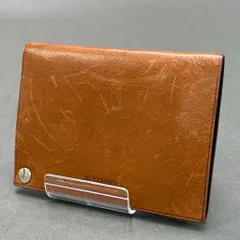d7 JIL SANDER ジルサンダー カードケース レザー 財布 札入れ 名刺入れ 革小物 カードホルダー ブランドロゴ キャメル ブラウン