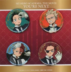 【中古】バッジ・ピンズ 集合 描き下ろし缶バッジ4個セット 「Blu-ray/DVD 僕のヒーローアカデミア THE MOVIE ユアネクスト」 TOHO animation STORE購入特典