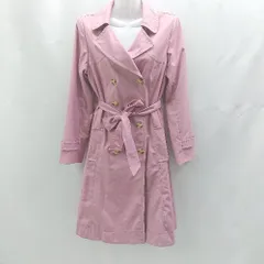 ◇ ⊂ WILLSELECTION ウィルセレクション 裏地 花柄 長袖 スプリングコート サイズM ピンク レディース E  【1502180047565】のサムネイル