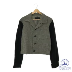 □配送方法♢美品♢ALFASPIN/変形デザインテーラードジャケット/巻デザインジャケット