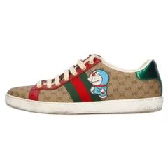 レア　スニーカー　グッチGUCCI 丑年✖️ドラえもん限定　伊勢丹即完売 2025年最新】gucci ドラえもん スニーカーの人気アイテム - メルカリ