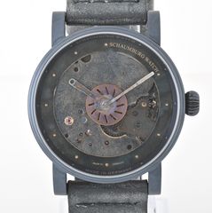 シャウボーグ / SCHAUMBURG WATCH 　ウニカトリウム スチームパンク２　手巻き　【中古】 商品番号 E-155330