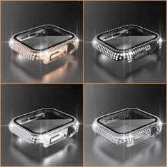 40mm 画面保護 キラキラカバー アップルウォッチ　ダイヤケース