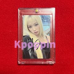 Le Sserafim チェウォン 直筆サイン入りトレカ Weverse Shop 1回目 当選品 ユニバ UMSのサムネイル