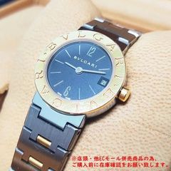 ※併売商品※◆中古状態良好◆BVLGARI【ブルガリ】ブルガリブルガリ レディース腕時計 クォーツ SS×K18YG　M796