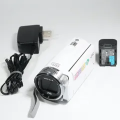 [動作確認済み] JVC GZ-E565 ビデオカメラ ホワイト 箱付き 動作確認済み] JVC GZ-E565 ビデオカメラ ホワイト 箱付き 61