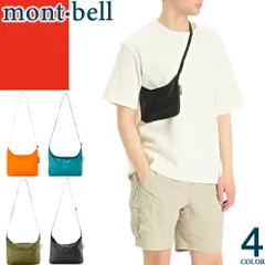 モンベル mont bell ショルダーバッグ U.L.MONO ポーチ S 1123777 メンズ レディース 2025年秋冬新作 サコッシュ パッカブル アウトドア 登山 フェス ハイキング 斜めがけ 軽量 小さめ 黒 青 ブラック カーキ オレンジ