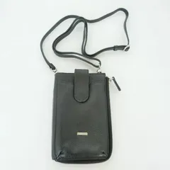 BARCOS バルコス オールウェイズレザーポシェット ピッコラ ブラック 黒 ショルダー