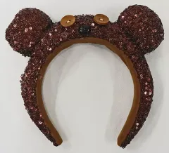 【中古】アクセサリー(非金属) ティム スパンコールカチューシャ ブラウン 「ミニオンズ」 ユニバーサル・スタジオ・ジャパン限定
