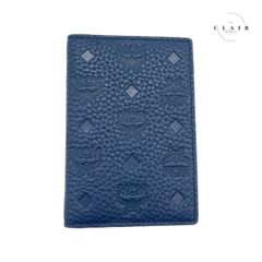 【新品未使用品】 エムシーエム MCM カードケース カードホルダー ブルー 青