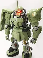 バンダイ　MG ザクⅡF2型　組み立、全塗装済　中古品 バンダイ MG ザクⅡF2型 組み立、全塗装済 中古品 - メルカリ