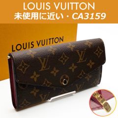【極上美品】ルイヴィトン LOUIS VUITTON モノグラム ポルトフォイユ・サラ フューシャ M62234 CA3159 送料無料 送料込み