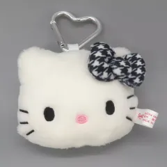 【中古】キーホルダー ハローキティ(ブラック) フェイス形マスコットホルダー(I Love Hello Kitty) 「サンリオキャラクターズ」