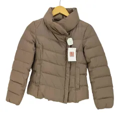 ニジュウサンク 23区 アシンメトリー 比翼ジップ 短丈ダウンジャケット レディース DE：32 