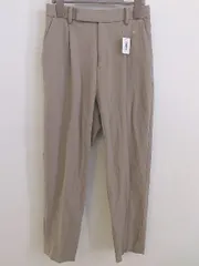 ◇ le.coeur blanc ルクールブラン タック スラックス パンツ サイズ36 ベージュ系 レディース P  【中古】 【1210110000862】