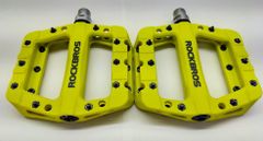 ROCKBROS（ロックブロス）  フラットペダル メタルフラットペダル サイクルペダル イエロー