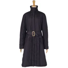アルマーニジーンズ ARMANI JEANS コート ロングコート 中綿入り ジップアップ アウター レディース I40(M相当) ブラックのサムネイル
