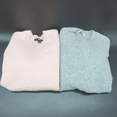 ◇ ⊇ 《 UNIQLO ユニクロ まとめ売り2点セット サイズS ウールセーター レディース 》 E  【1504240002194】