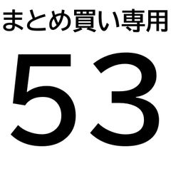 まとめ買い専用５３ ☆ (z59)