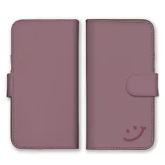 iPhone12 Pro Max ケース 手帳型 アイフォン12 プロマックス スマホケース 携帯ケース ニコちゃん スマイル にこ スマイリー ピンク グレージュ ベージュ 可愛い おしゃれ カラー03