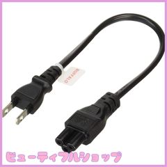 【特価】バッファロー BUFFALO 電源ケーブルDELL/HP用3ピンソケット(メス)⇔2ピンプラグ(オス)20cm BSACC0802BKA