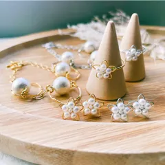 bloomシリーズ＊アクセサリー3点セット＊華奢可愛い＊大人女子