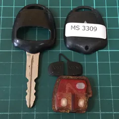 MS3309 A刻印 点灯無し ミツビシ 純正 キーレス リモコン ekワゴン コルトプラス デリカ オッティ ランサー等 三菱 ２ボタンのサムネイル